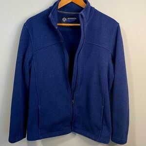 Mondetta Outdoor Project Men's Navy Zip-up Jacket Size Small